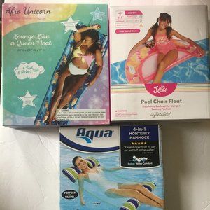 NEW Swim Floating Devices - Queen Float, Pool Chair & Hammock